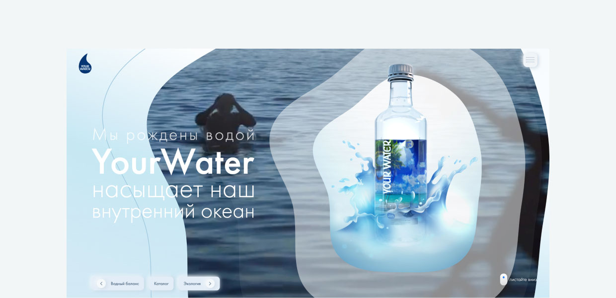 Skapande av en webbplats för ett vattenmärke - photo №2